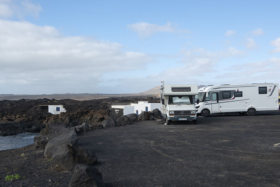 Caravanas en Lanzarote un turismo itinerante en busca de